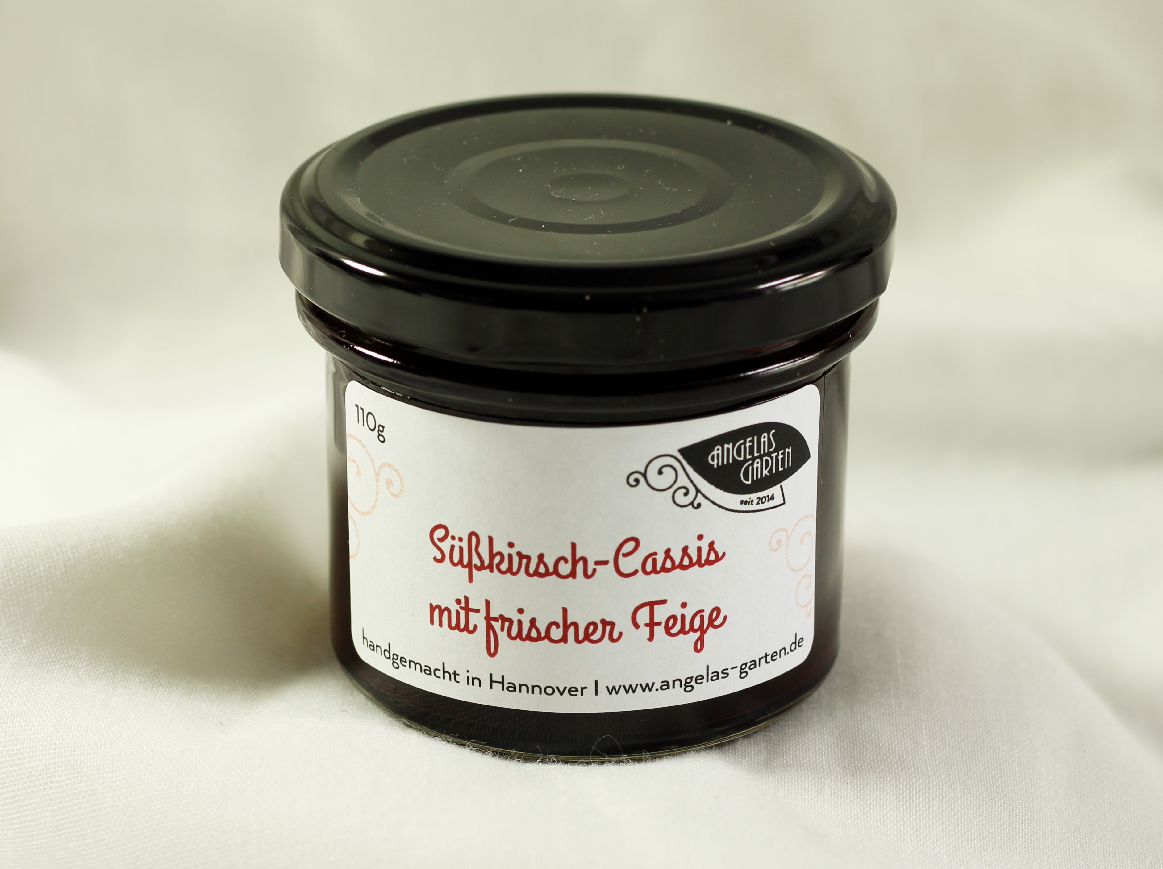 Süßkirsch-Cassis mit frischer Feige 110g