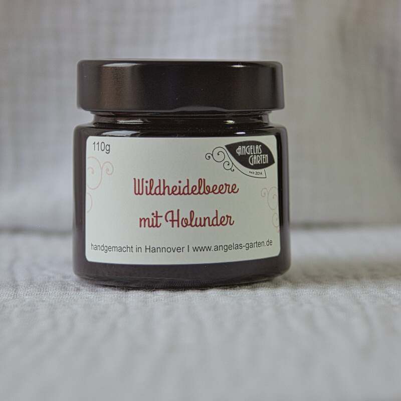 Wildheidelbeere mit Holunder - cremig und geschmacksintensiv
