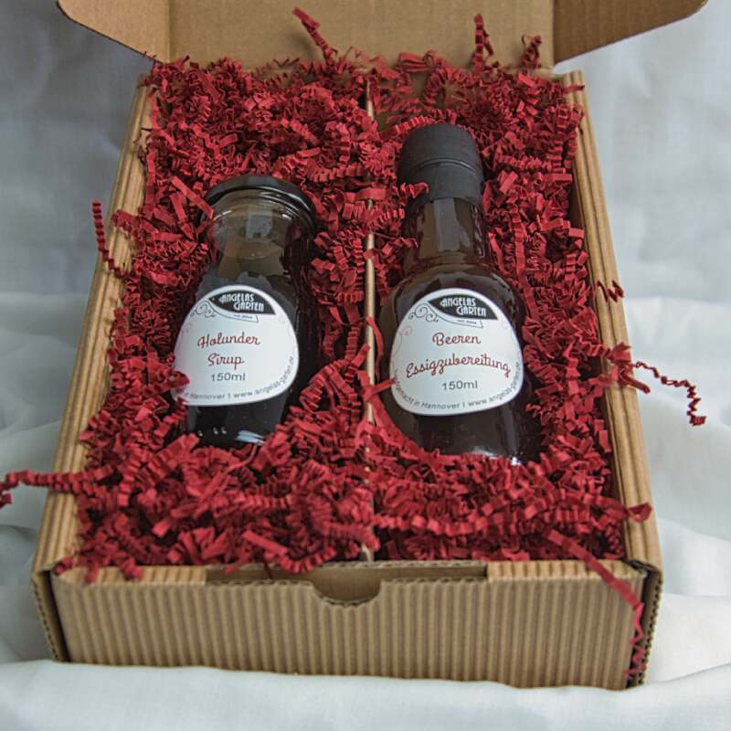 Geschenkkarton mit 2 Flaschen exclusiver Karton für 2 Flaschen