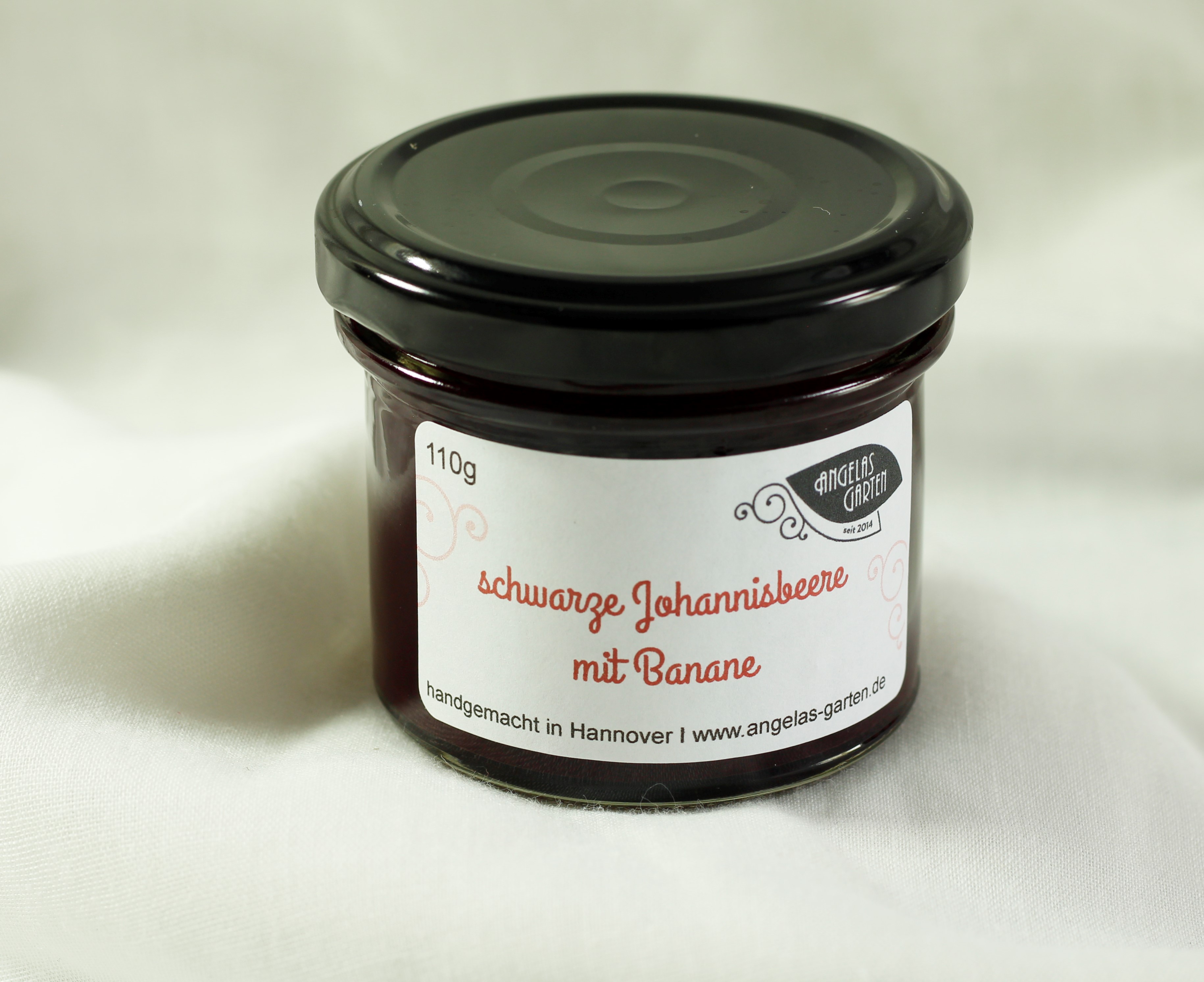 schwarze Johannisbeere mit Banane 