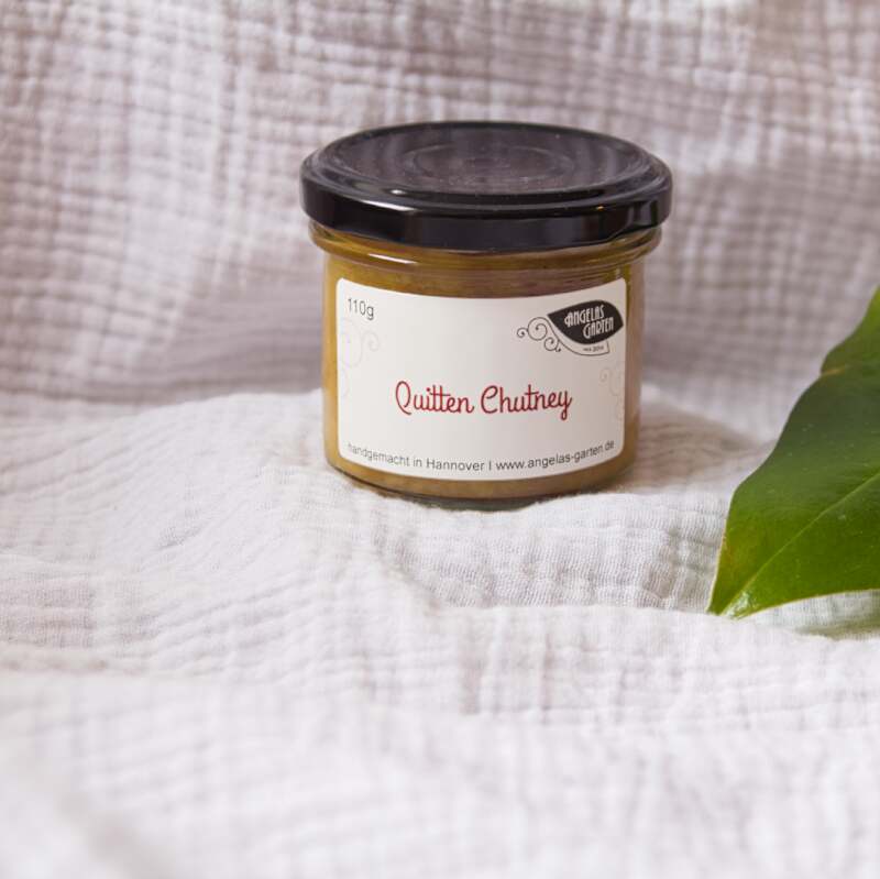 Quitten Chutney - fruchtig , frisch perfekt zu kräftigem Käse