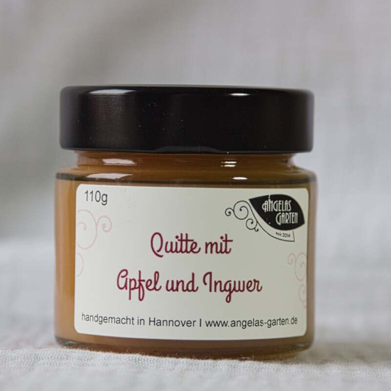 Quitten Fruchtaufstrich mit Apfel und Ingwer - fruchtig und leicht ingwerscharf