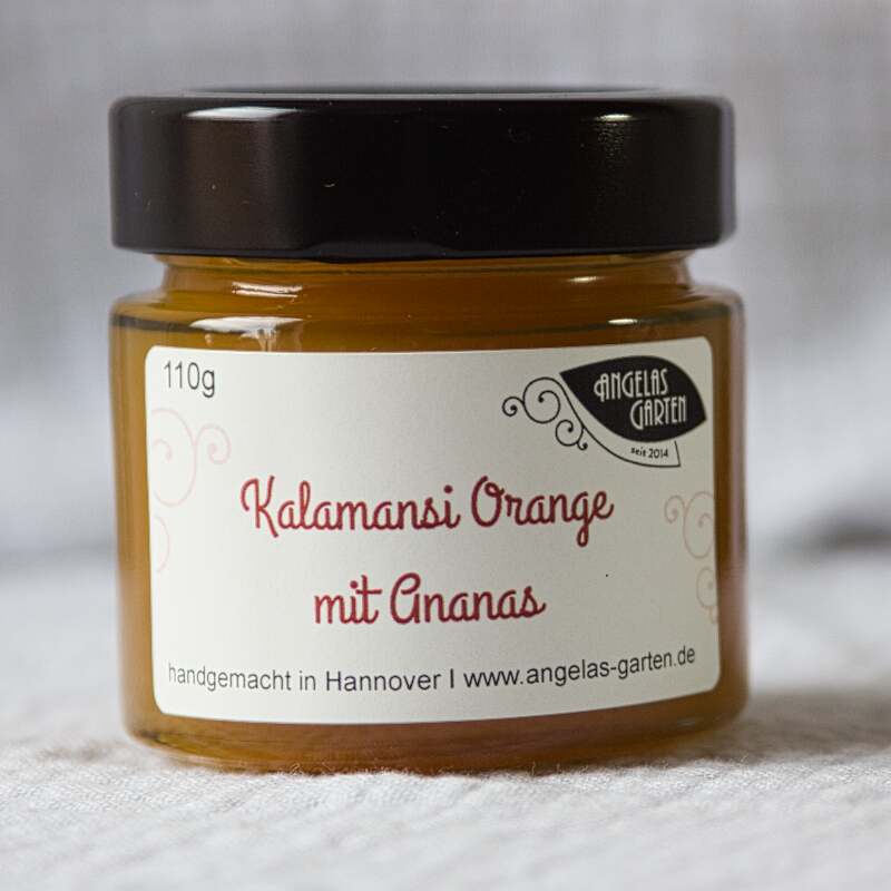 Kalamansi Orangen Marmelade mit Ananas 110g