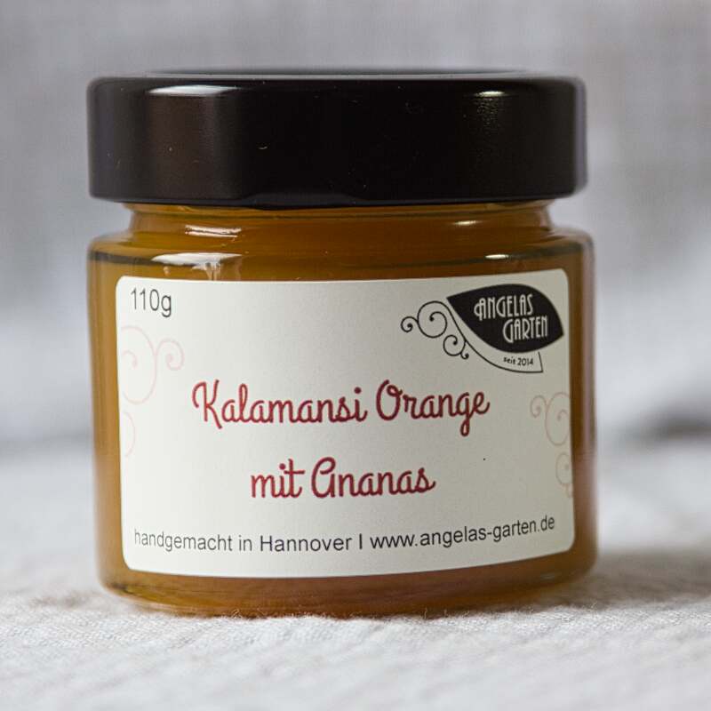 Kalamansi Orangen Marmelade mit Ananas 110g Kalamansi Orangen Marmelade mit Ananas 110g