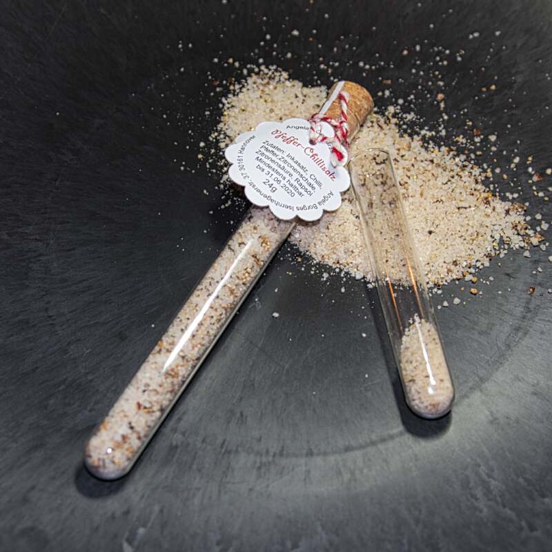 Gewuerzsalz - Inka Salz mit Zitronenpfeffer und Chili