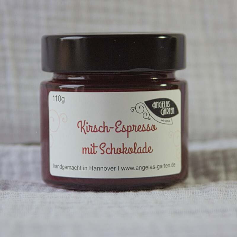 Kirsch-Espresso mit Schokolade  Kirsch-Espresso mit Schokolade